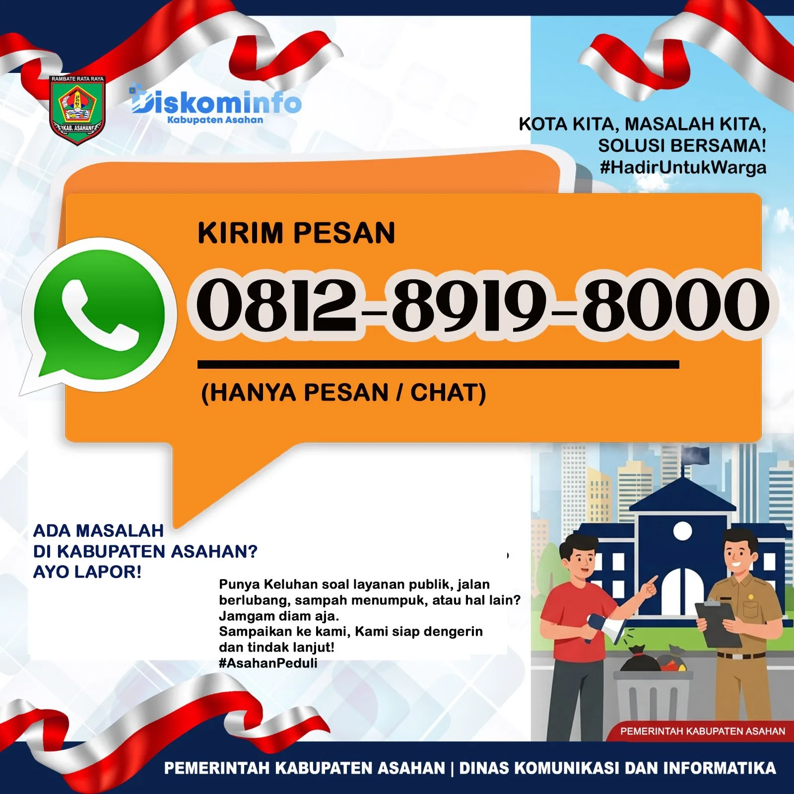 Layanan Pengaduan Masyarakat Kabupaten Asahan